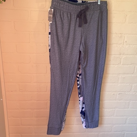 Roudelain pj joggers medium set‎ of 2 soft lightweight blue gray camo - Picture 6 of 8